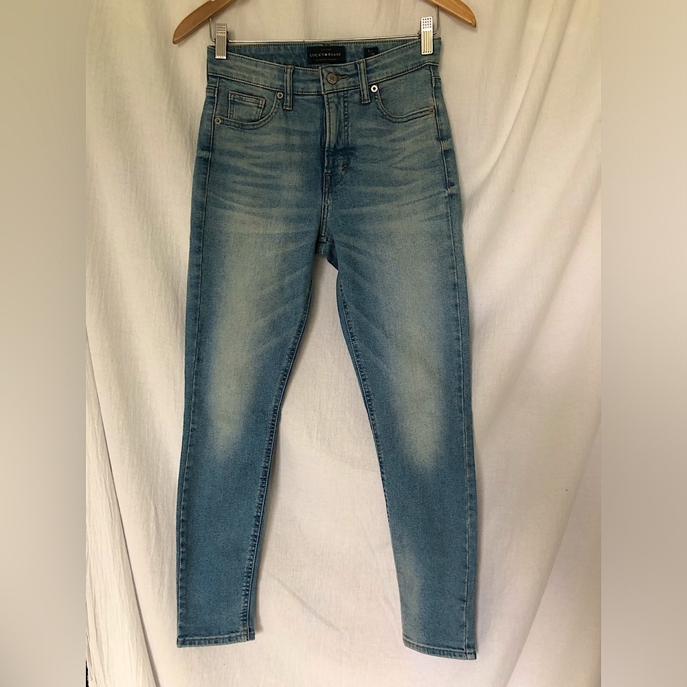 Lucky Brand High Rise Bridgette Skinny Jeans